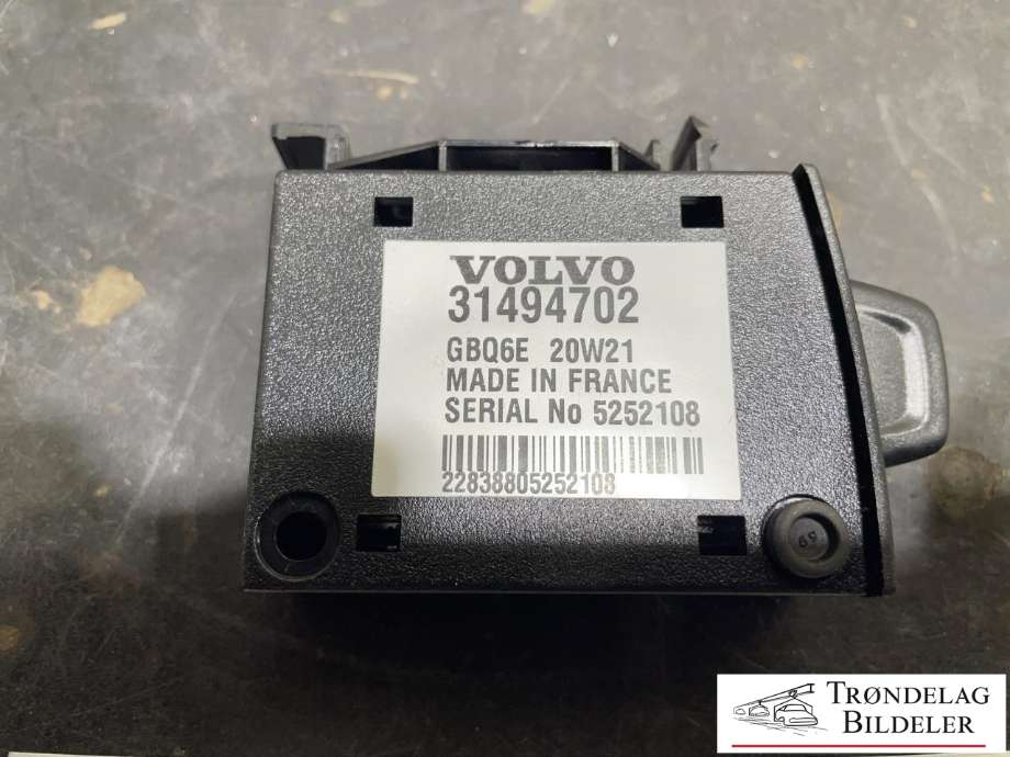 Dashbord telefon til Volvo XC40 2018-2024  (VOLVO|31494702|)