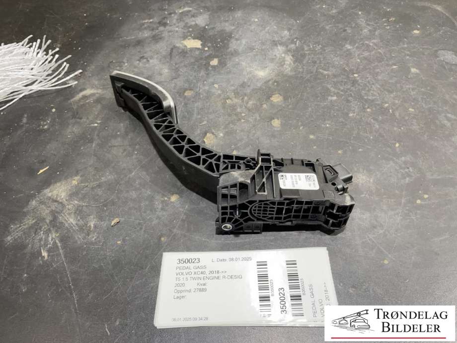Pedal gass til Volvo XC40, 2018-2024  (32212364)
