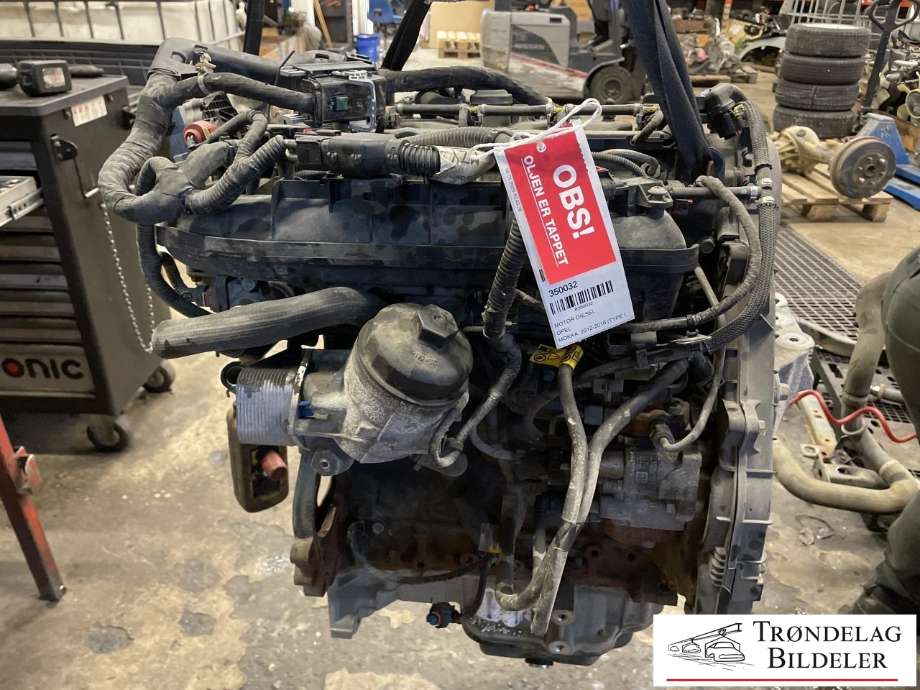 Motor diesel til Opel Mokka, 2012-2016 (Type I, Fase 1)  (A17DTS)