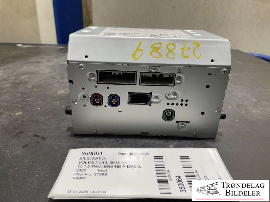 Bilstereo til Volvo XC40, 2018-2024  (VOLVO|P32141143AA)