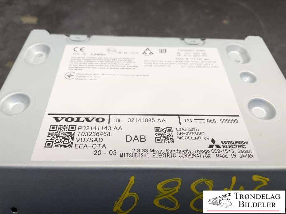 Bilstereo til Volvo XC40 2018-2024  (VOLVO|P32141143AA|)