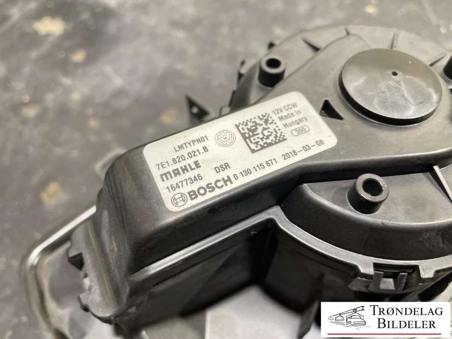 Varmeapparat motor til VW Transporter / Caravelle 2015-2019 (T6) (T6) (7E1 820 021 B|)