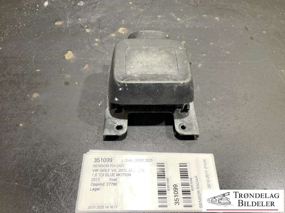 Sensor radar til VW Golf VII, 2012-2017 (Fase 1)  (5Q0 907 561 A)