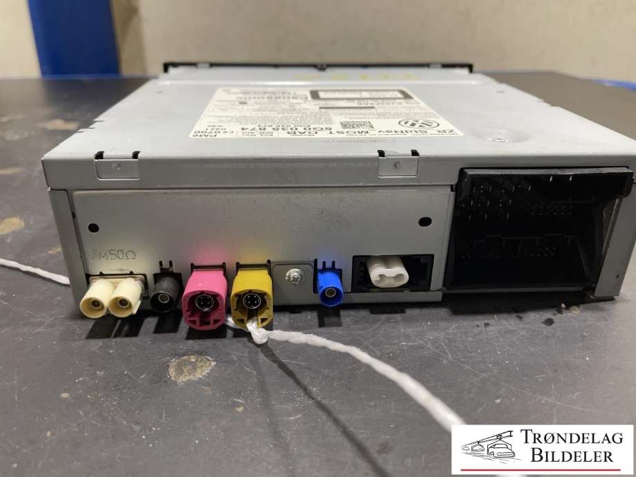Bilstereo til VW Golf VII 2012-2017 (Fase 1)  (5G0 035 874|)