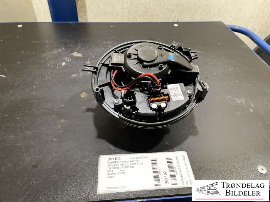Varmeapparat motor til VW Golf VII, 2012-2017 (Fase 1)  