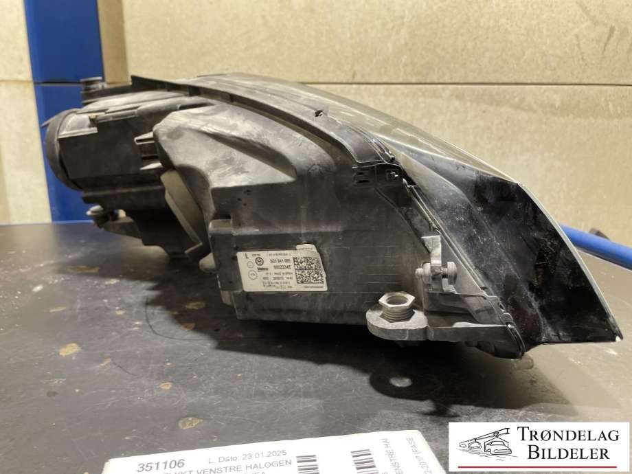 Frontlykt venstre halogen til VW Golf VII 2012-2017 (Fase 1)  (5G1941005|5G1941005E|5G1 941 029|)
