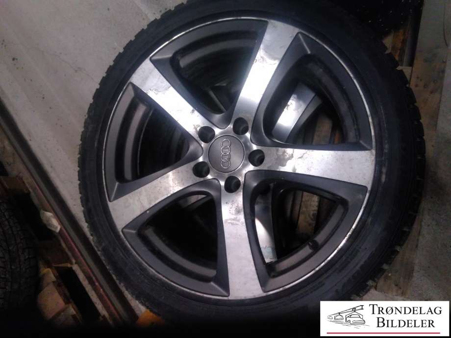 Hjulsett aluminium vinter til Audi S4 2009-->> (FALKEN|245/40/R18 5X112 8JX18 ET47 CB66.5MM|6-7MM MØNSTERDYBDE|PROD 25-22 PIGGFRI)