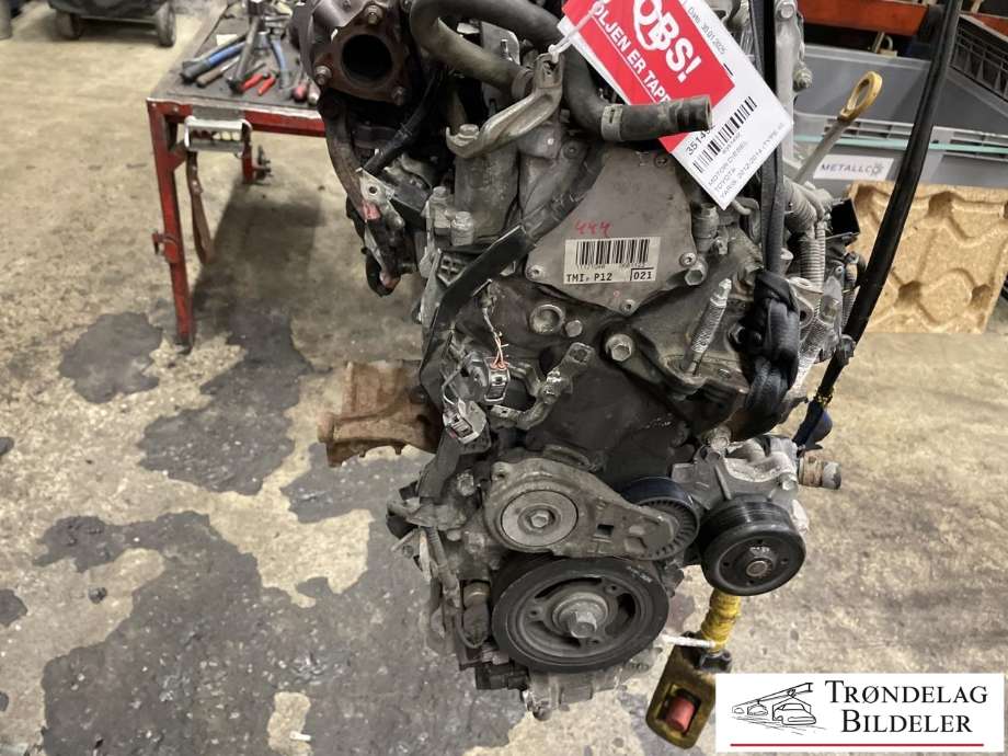 Motor diesel til Toyota Yaris 2012-2014 (Type III, Fase 1)  (1ND-TV|)