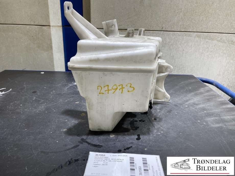 Spylertank til Toyota Yaris, 2012-2014 (Type III, Fase 1)  (85350-0509)