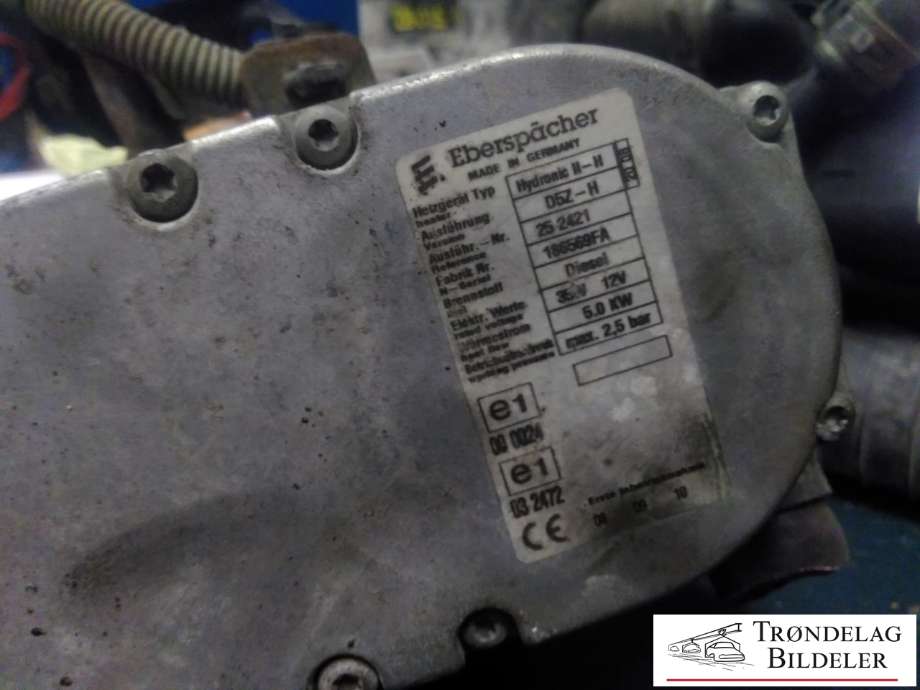 Dieselvarmer til Toyota Auris 2007-2010 (Type I, Fase 1)  (186569FA|)