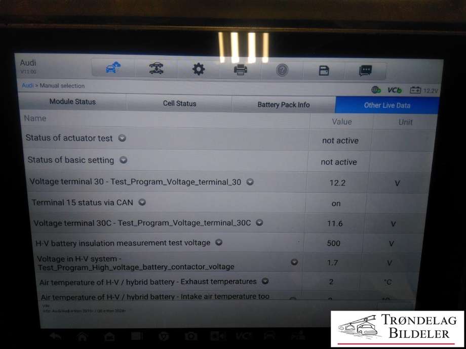 Batteripakke elbil til Audi e-tron 2018-->>  (95KWH| 240AH|)
