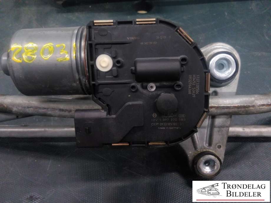 Viskermotor frontrute komplett m/overføring til Volvo XC60 2008-2013 (Type I, Fase 1)  (30753513|)