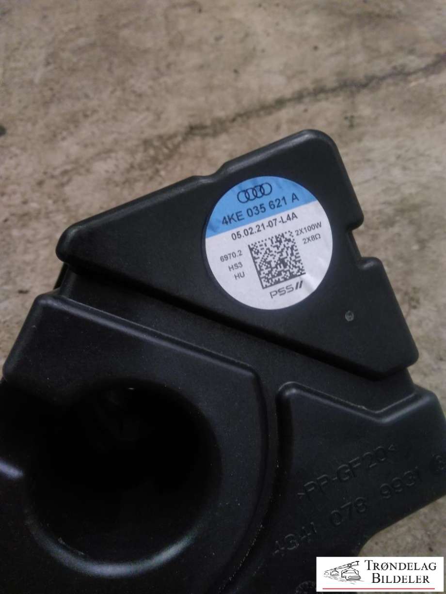 Bilstereo sub-woofer til Audi e-tron 2018-->> (4KE 035 621|)