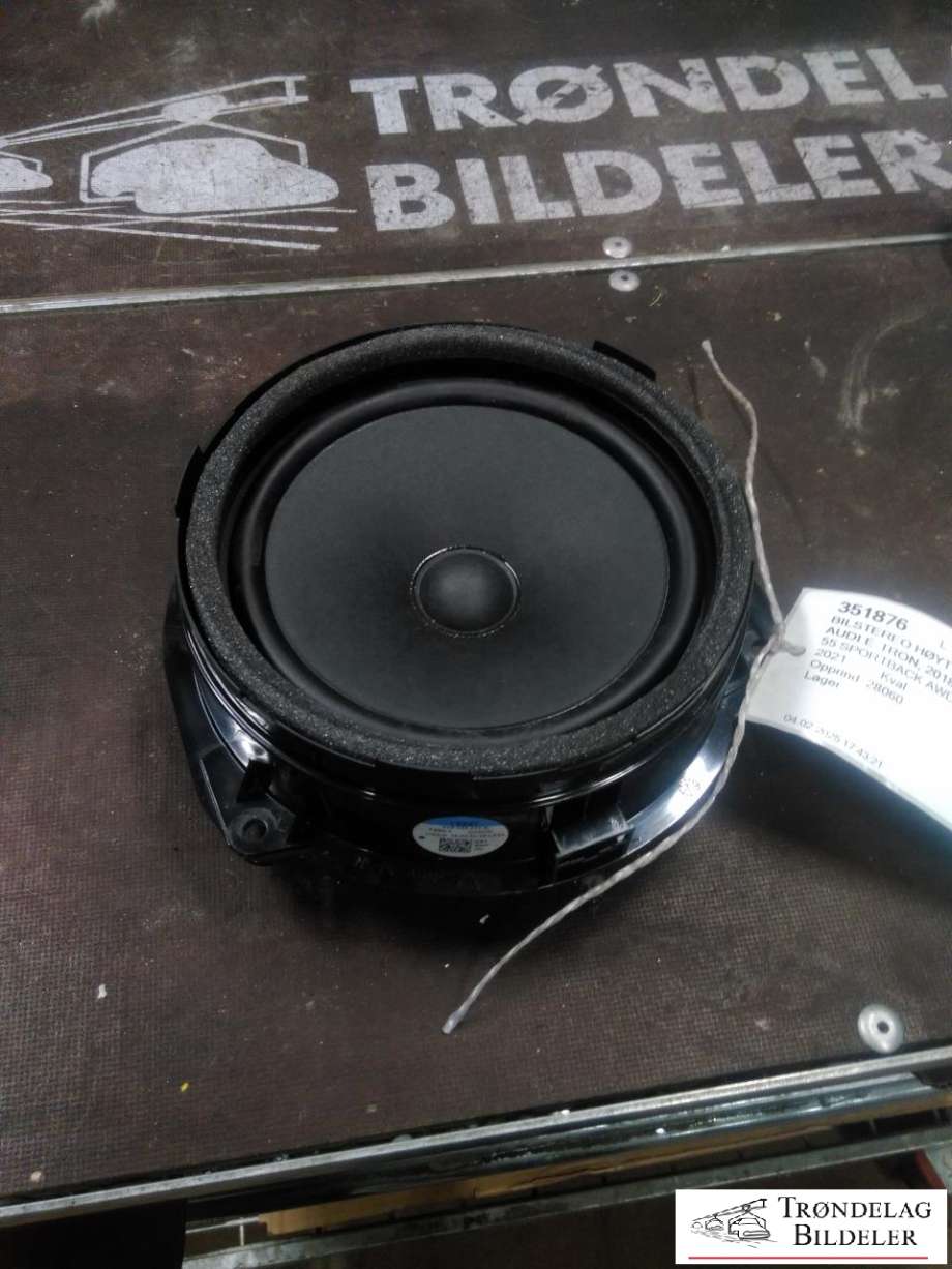 Bilstereo høyttaler til Audi e-tron, 2018-->>  