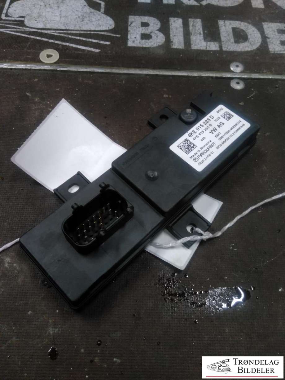 Styreenhet batteri elbil (BMS - Battery Management System) til Audi e-tron, 2018-->>  (4KE915233D)