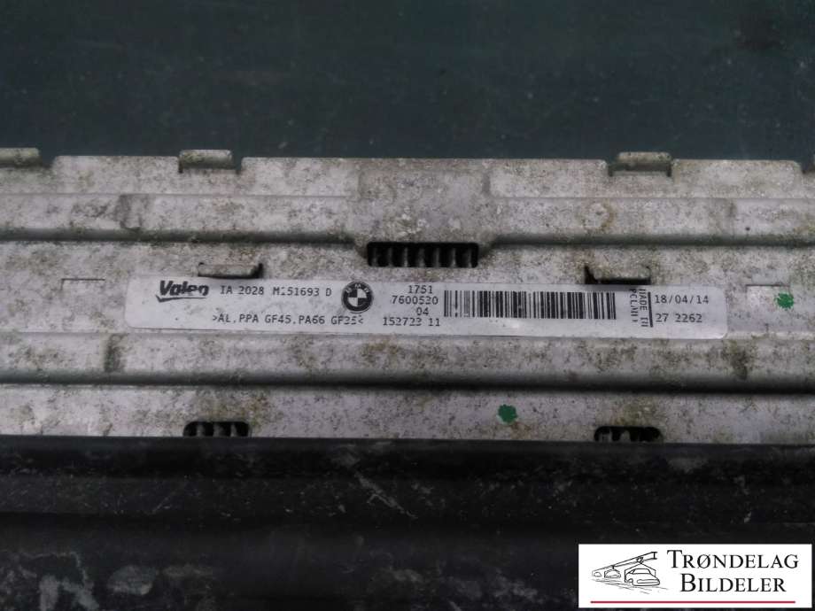 Intercooler til BMW 1-Serie 2011-2015 (Fase 1) (F20/F21) (F20/F21) 