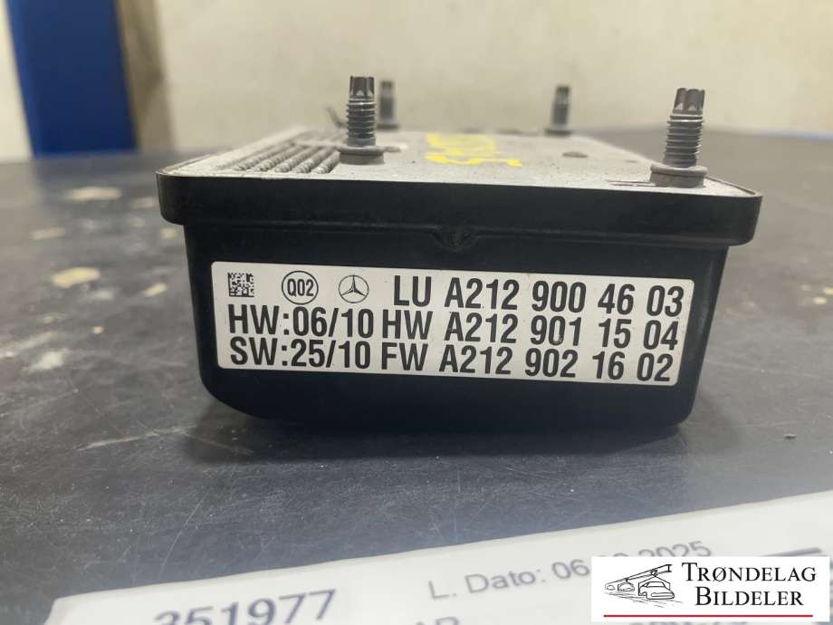 Sensor radar til Mercedes E-Klasse 2009-2013 (Fase 1) (W212) (W212) (A 212 900 46 03|)