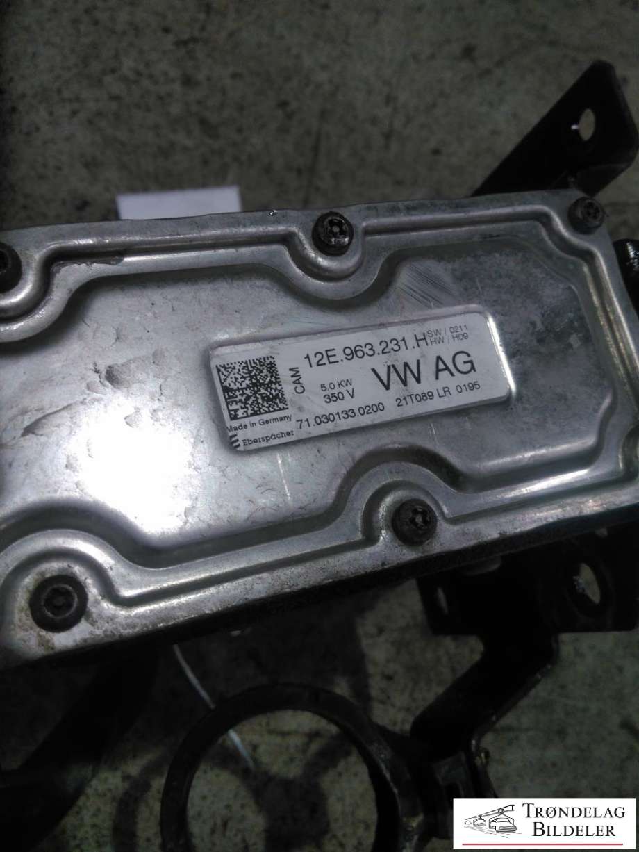 Varmeapparat PTC-heater til Seat Mii electric 2019-->>  (12E010001E|)