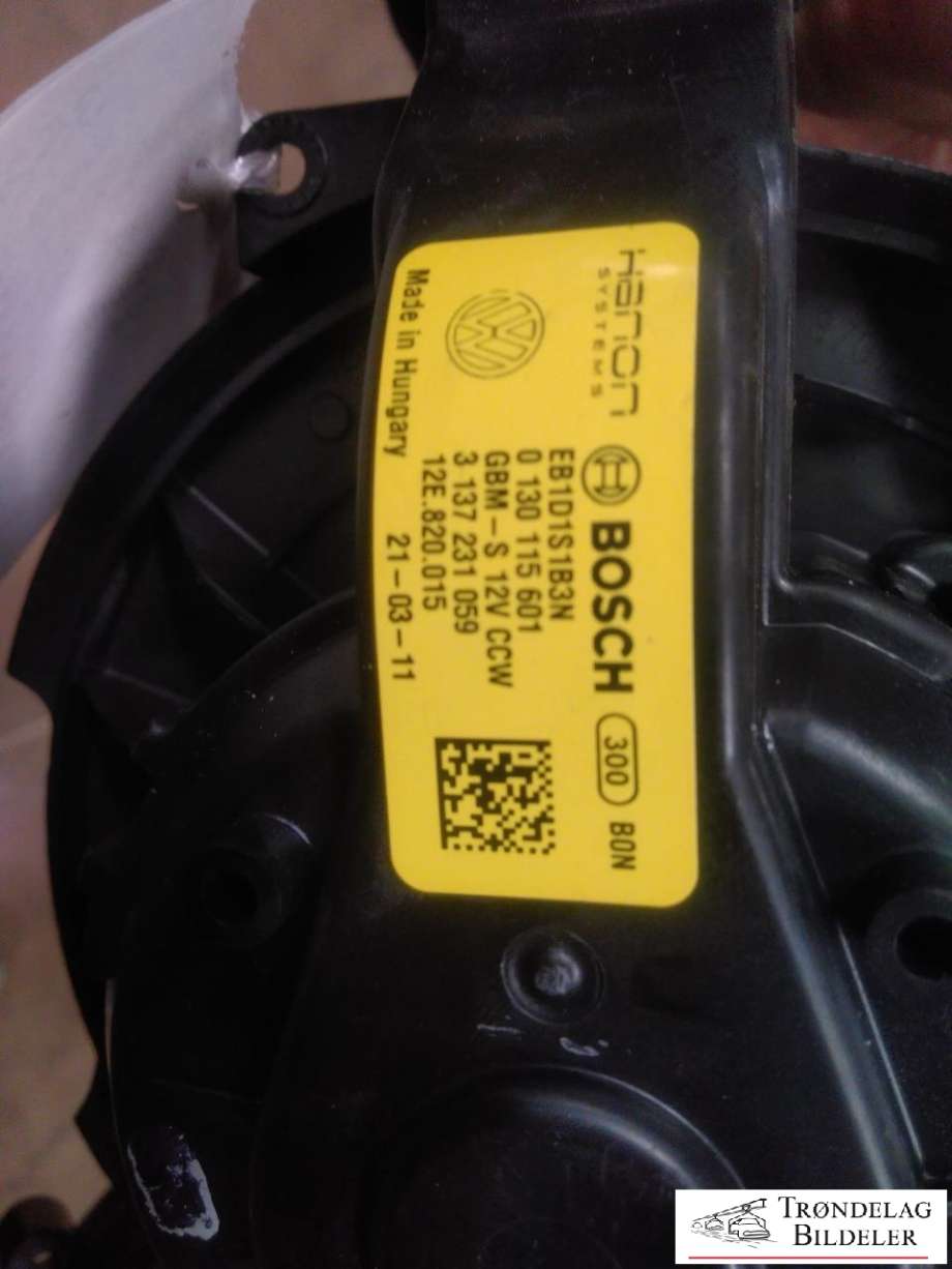 Varmeapparat motor til Seat Mii electric 2019-->> (0130115601|)