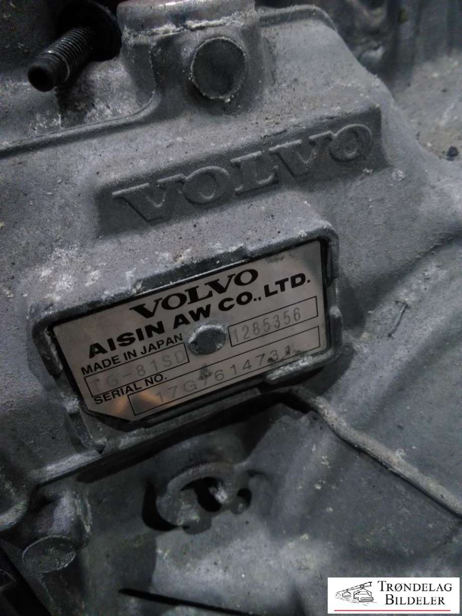 Girkasse automat til Volvo V90 / V90 CC / S90 2016-->>  (TG-81SD|17G7614731|1285356)