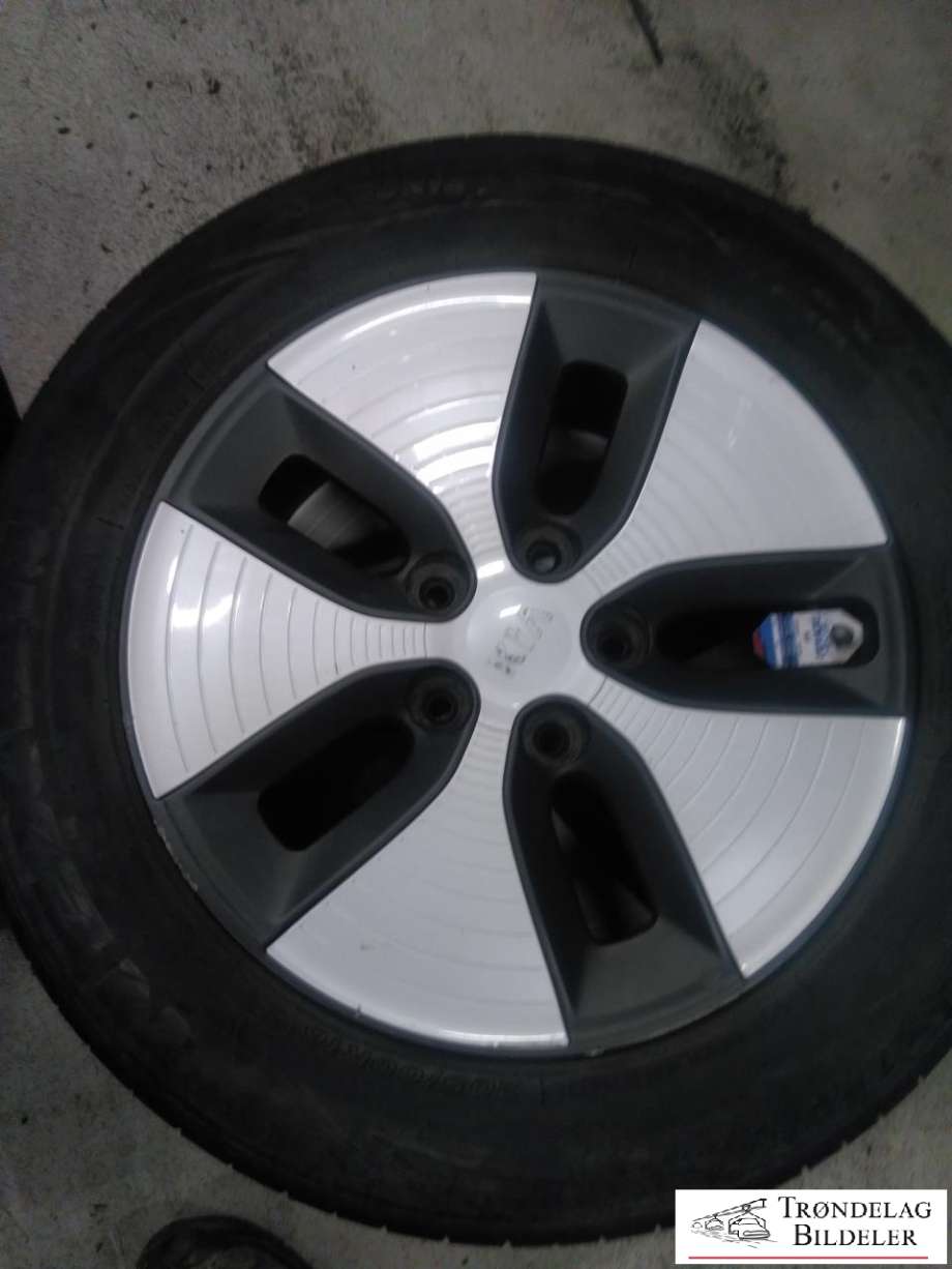 Hjulsett aluminium sommer til Kia Soul 2014-2019 (Type II)  (LANDSAIL|205/60/R16 5X114.3 6.5JX16 ET47 CB67.1MM|6-7 MM MØNSTERDYBDE|PROD 03-22)