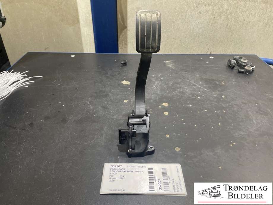 Pedal gass til Peugeot Partner, 2019-->> (Type III) (86ET63 4234321 K)