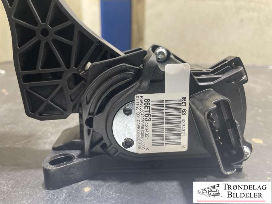 Pedal gass til Peugeot Partner 2019-->> (Type III)  (86ET63 4234321 K|)