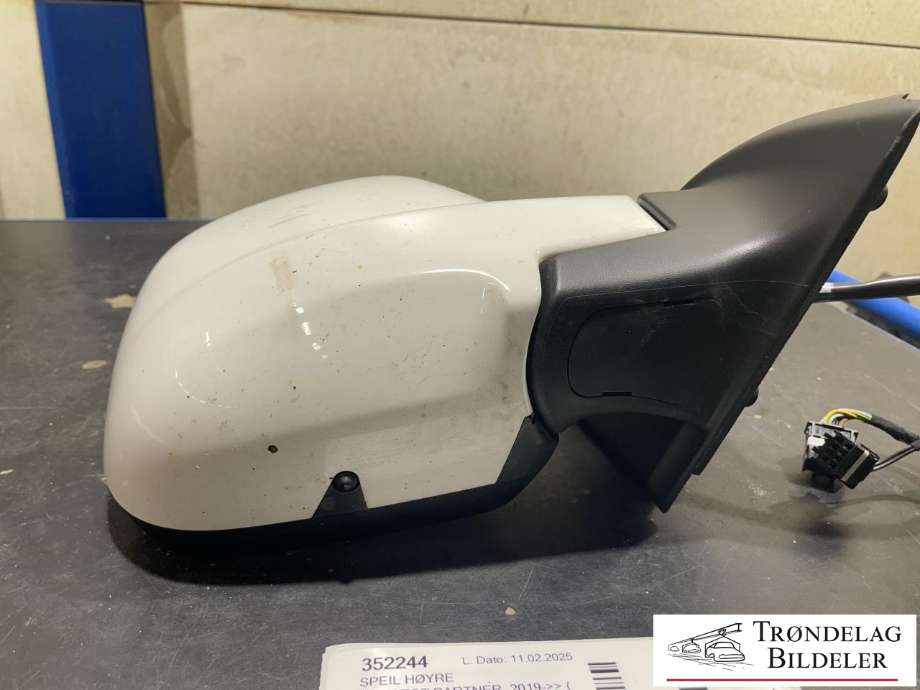 Speil høyre til Peugeot Partner 2019-->> (Type III)  (98 169 928 XT|)