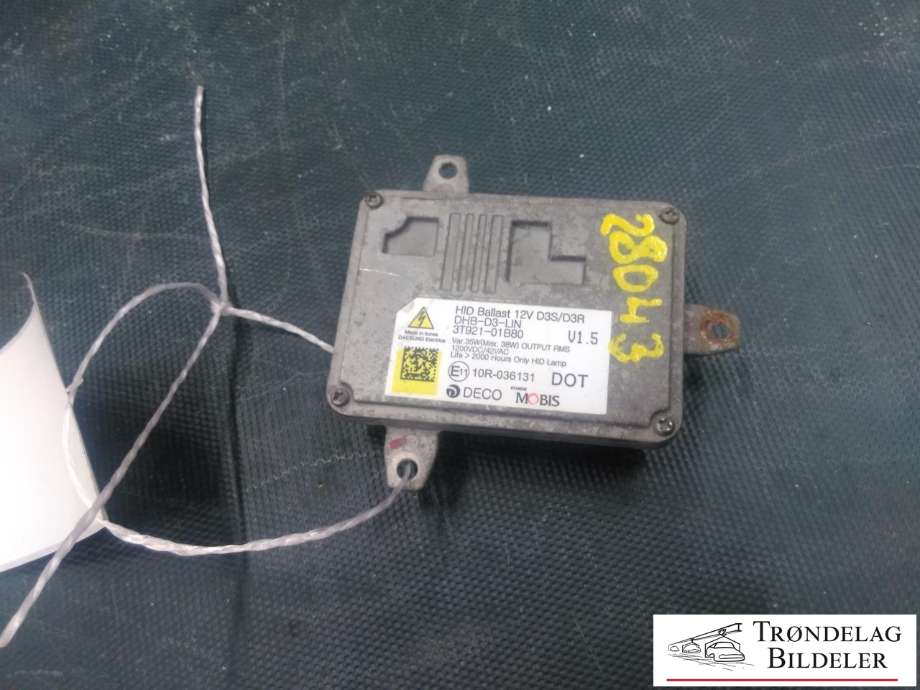 Styreenhet xenon/ballast til Hyundai Santa Fe, 2012-2020 (Type III)  (3T921-01B80)
