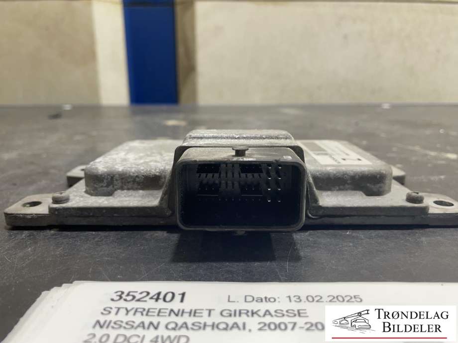 Styreenhet girkasse til Nissan Qashqai 2007-2010 (Type I, Fase 1)  (JD80AA64-000|)