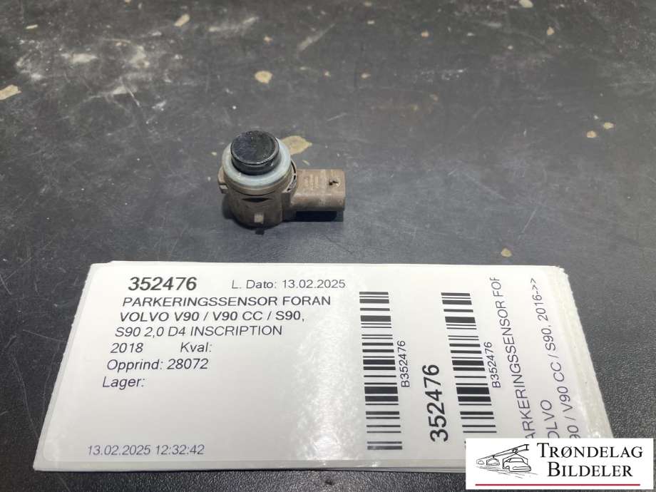 Parkeringssensor foran til Volvo V90 / V90 CC / S90, 2016-->>  