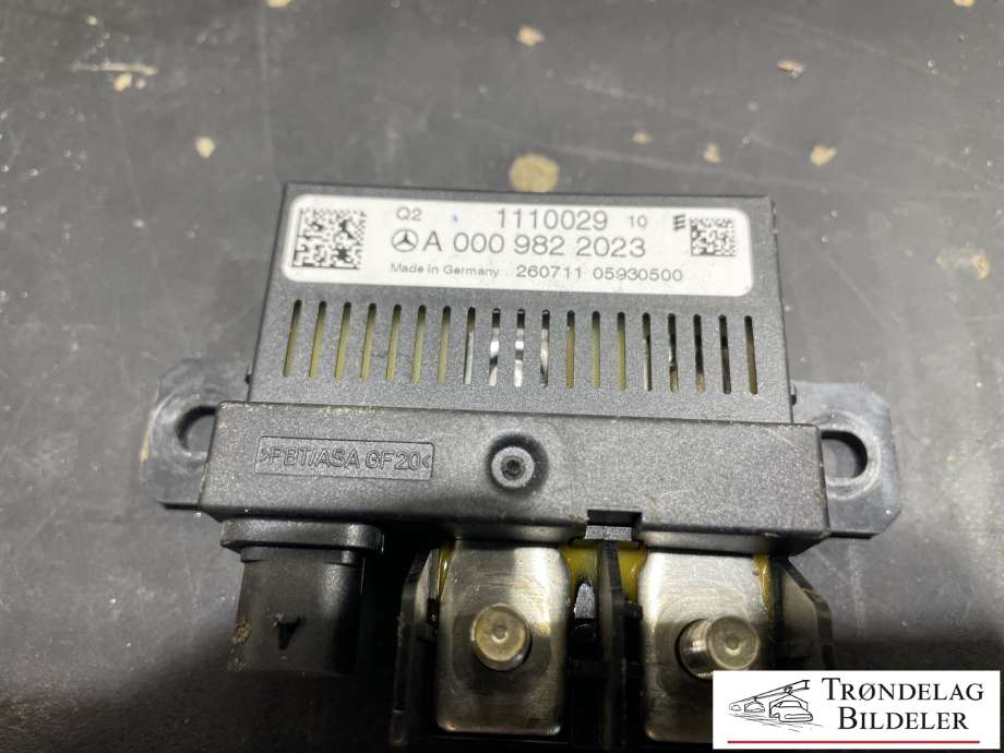 Rele gløde til Mercedes ML 2011-2015 (Fase 1) (W166) (W166) (A0009822023|)
