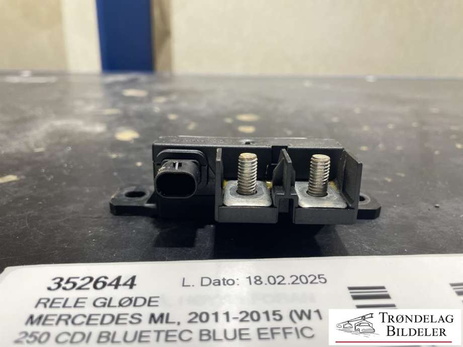 Rele gløde til Mercedes ML 2011-2015 (Fase 1) (W166) (W166) (A0009822023|)