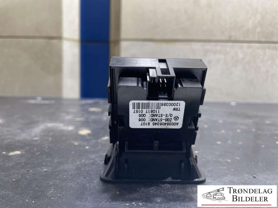 Bryter elektrisk håndbrekk/parkbrems til Mercedes ML 2011-2015 (Fase 1) (W166) (W166) (A0035405345|)