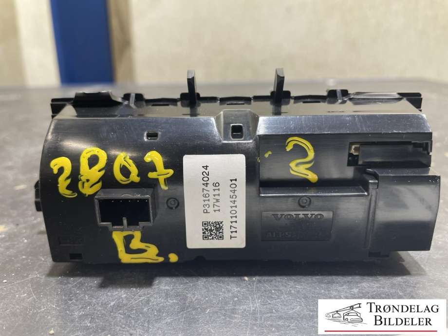 Varmeapparat betjening bak til Volvo V90 / V90 CC / S90 2016-->>  (P31674024|)