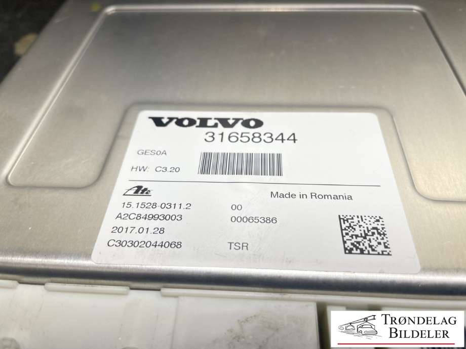 Styreenhet nivå/luftfjæring til Volvo V90 / V90 CC / S90 2016-->>  (VOLVO|31658344|)