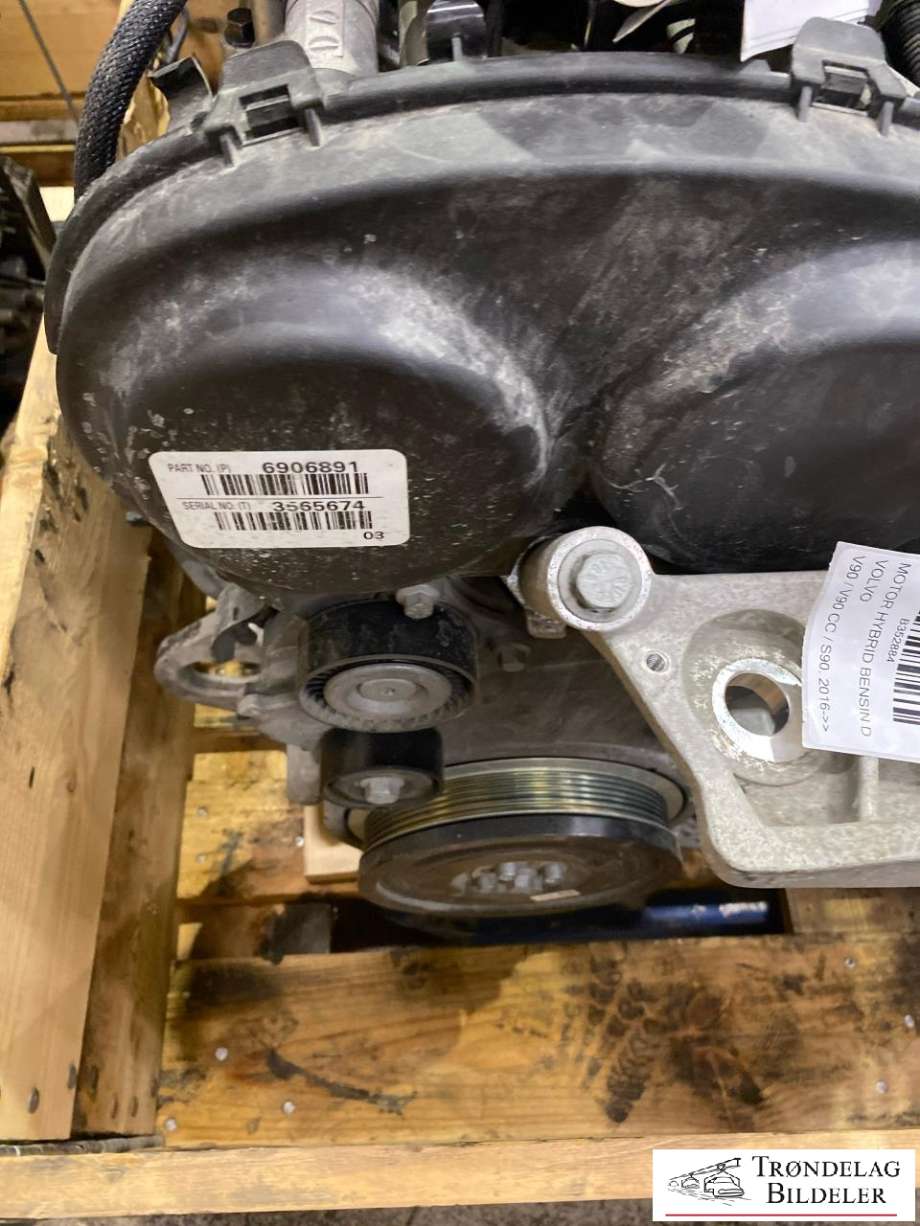 Motor hybrid bensin del til Volvo V90 / V90 CC / S90 2016-->>  (6906891|36010312|B4204T34)