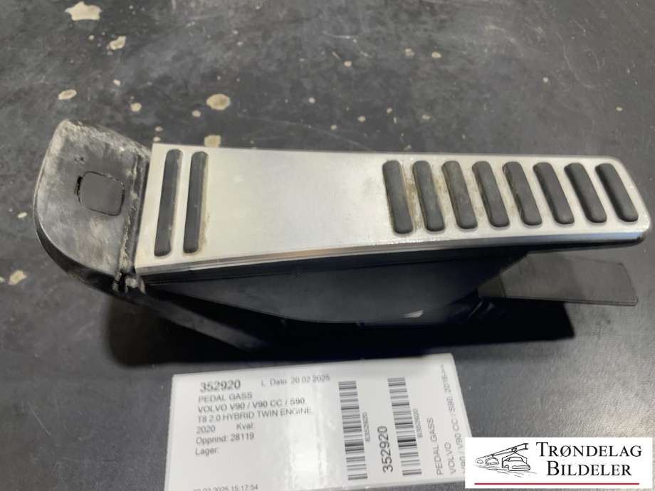 Pedal gass til Volvo V90 / V90 CC / S90 2016-->>
