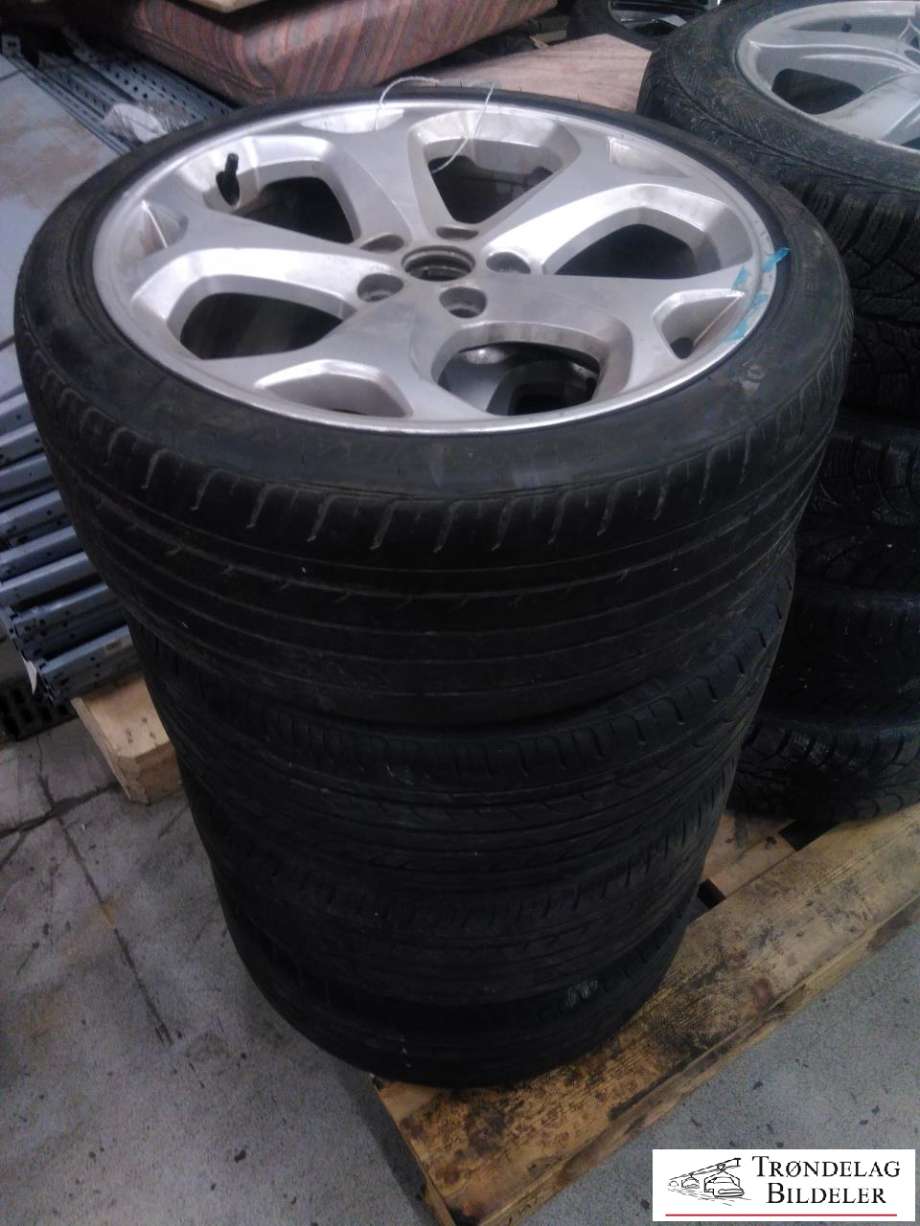 Hjulsett aluminium sommer til Ford Mondeo, 2014-2019 (Type V, Fase 1)  (NANKANG|225/40/R18 5X108 8JX18 ET55? CB63.4MM)