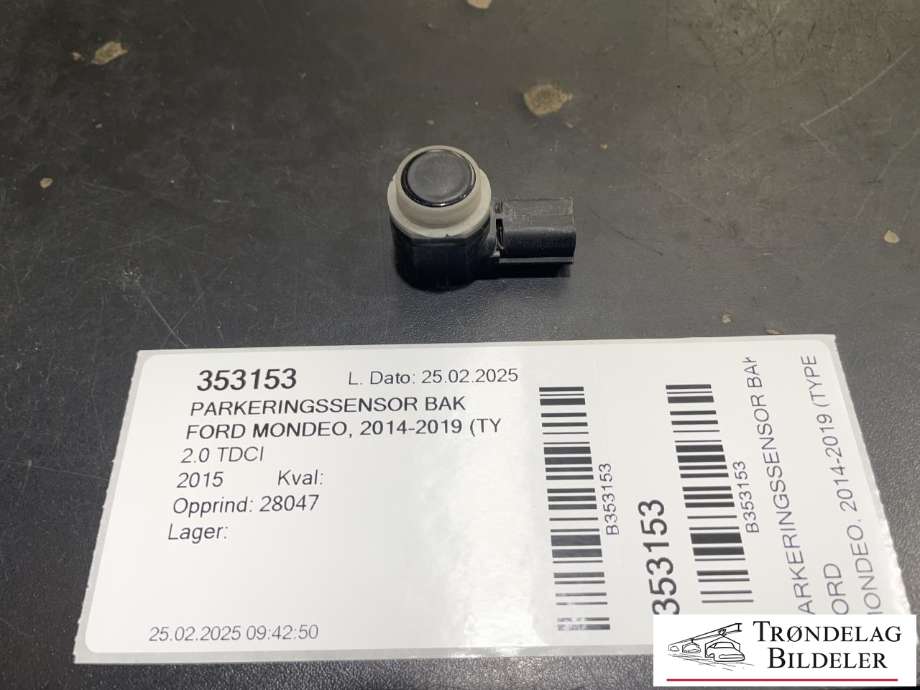 Parkeringssensor bak til Ford Mondeo, 2014-2019 (Type V, Fase 1)  