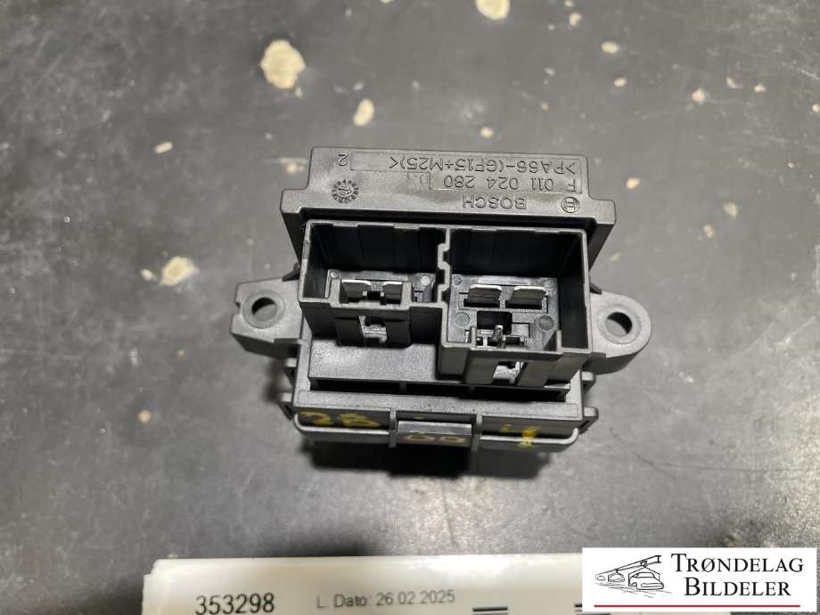 Varmeapparat motstand til Opel Astra J 2010-2015  (F 011 500 056|)
