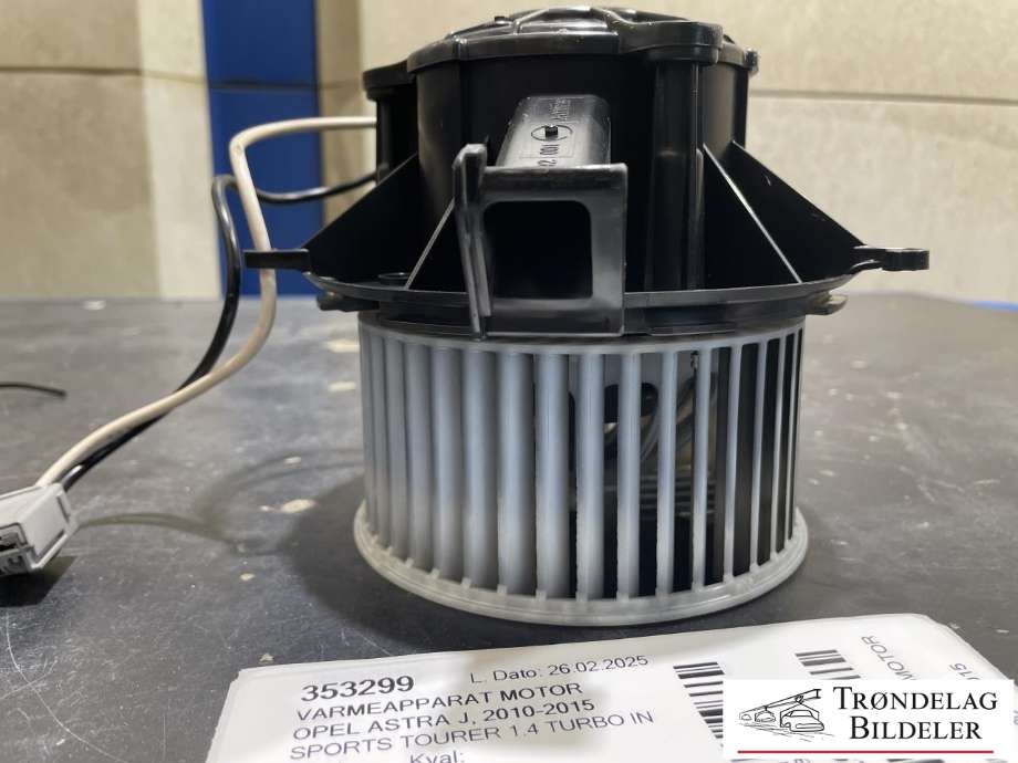 Varmeapparat motor til Opel Astra J 2010-2015  (U7253002|)