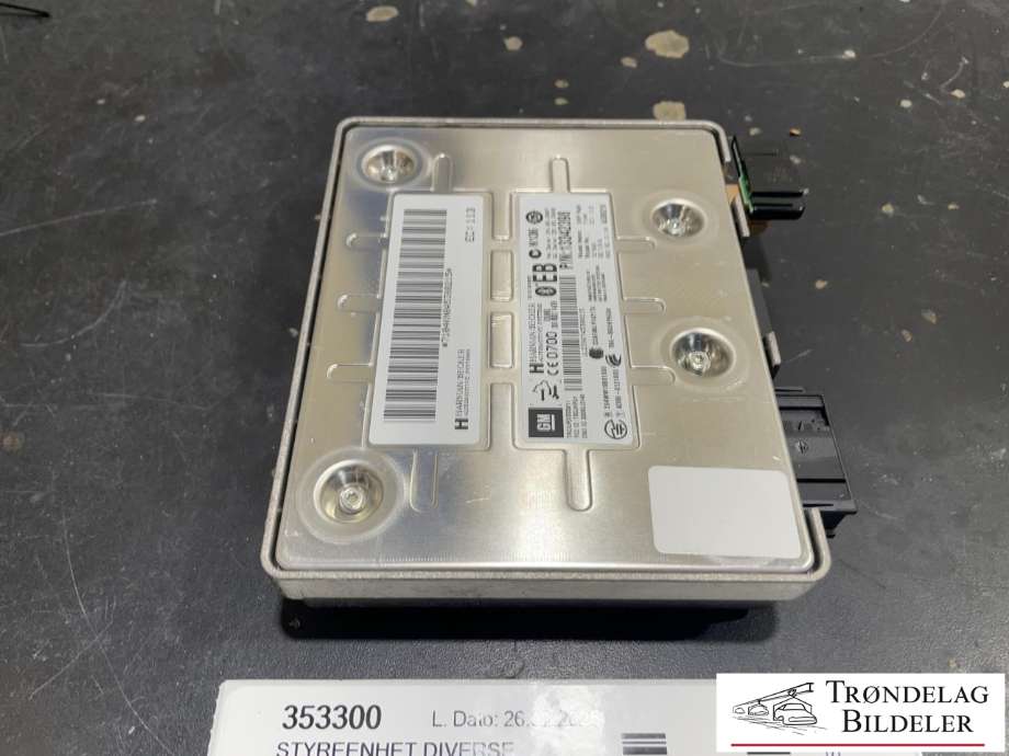Styreenhet diverse til Opel Astra J 2010-2015  (13342398|)