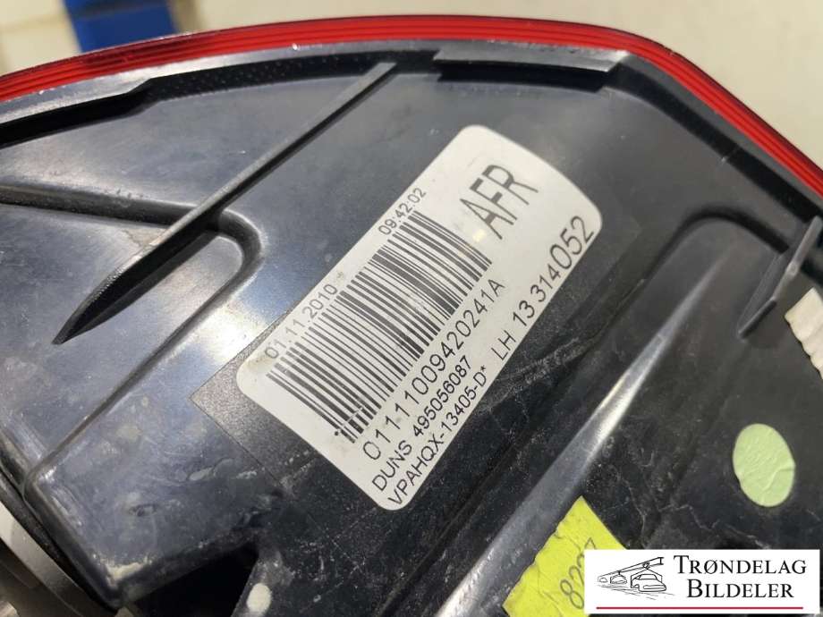 Baklykt venstre ytre til Opel Astra J 2010-2015  (VPAHQX-13405-D|)