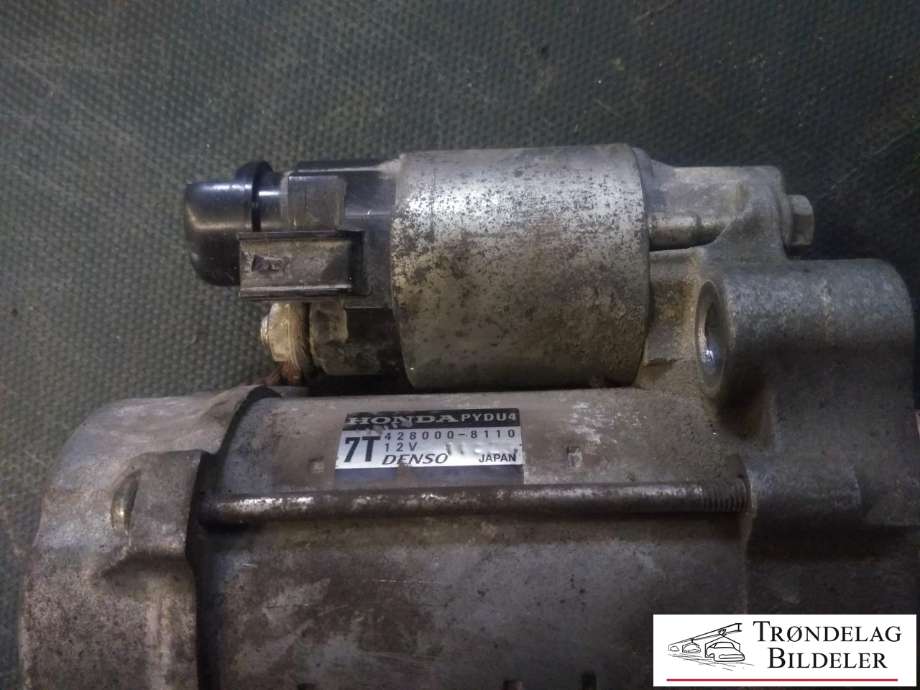 Starter til Honda Civic 2015-2017 (Type IX, Fase 2)  (DENSO|428000-8110|31200-R3R-E01|31200-RB1-013|31200-RB1-003|DSKEW|25-4441|LRS02768|PYDU4)