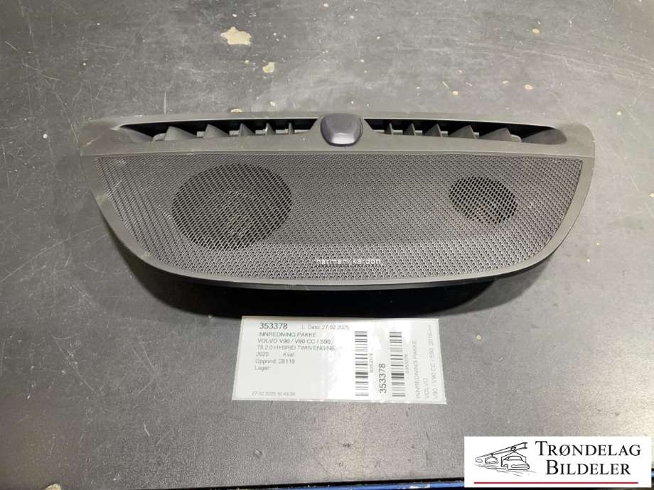 Innredning pakke til Volvo V90 / V90 CC / S90, 2016-->>  (39838835)