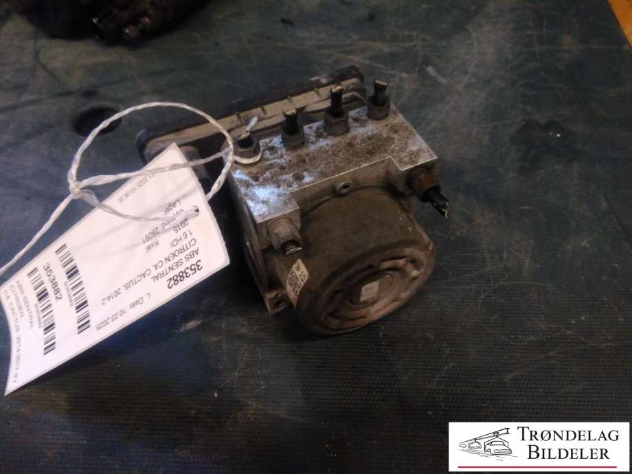 ABS sentral til Citroën C4, Cactus, 2014-2017 (Fase 1)  (10022004544)