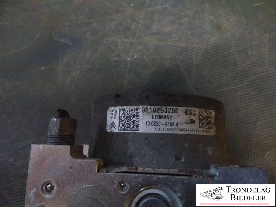 ABS sentral til Citroën C4, Cactus 2014-2017 (Fase 1)  (10022004544|10091539713|)