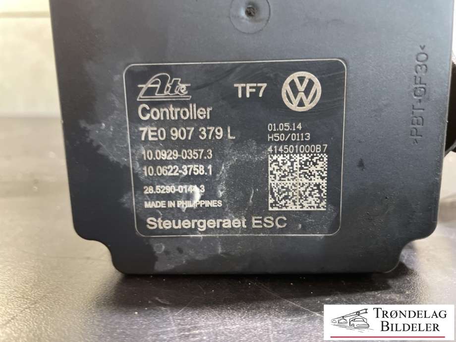 ABS sentral til VW Transporter / Caravelle 2009-2015 (Fase 2) (T5) (T5) (7E0 907 379 L|)