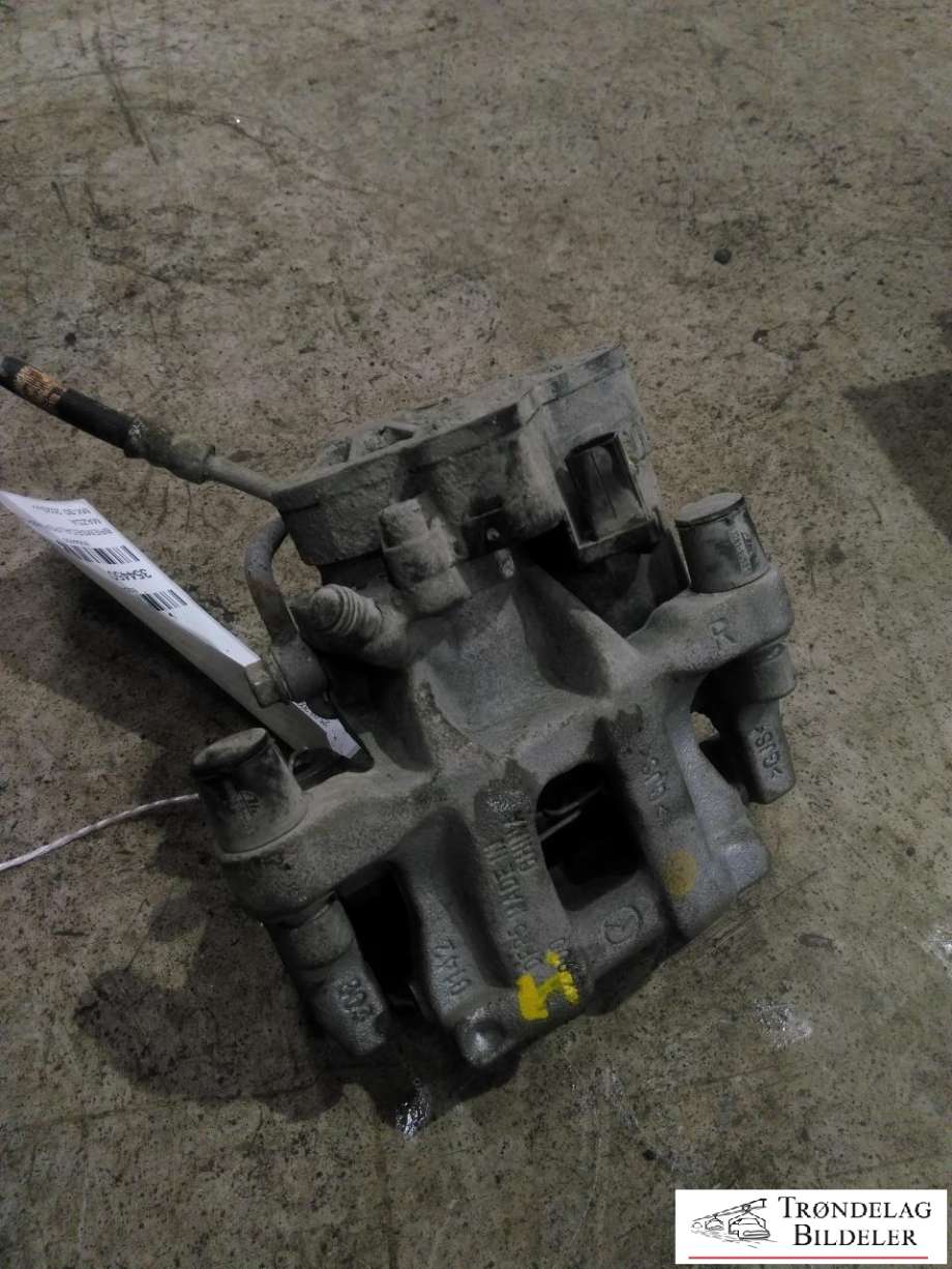 Bremsecaliper høyre bak, elektrisk til Mazda MX-30 2020-->>  (DJYG2661X|DJKG26281|303X10MM)